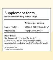 BioGaia® Protectis® Plus BABY Drops with Vitamin D