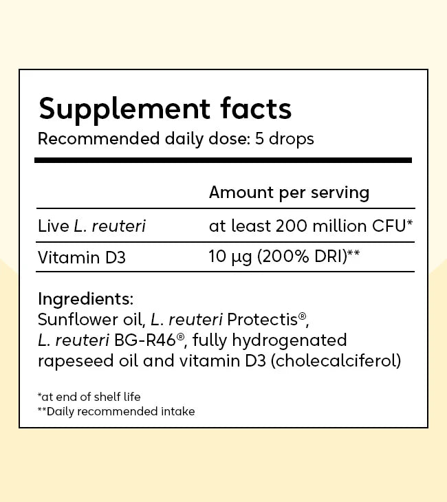BioGaia® Protectis® Plus BABY Drops with Vitamin D